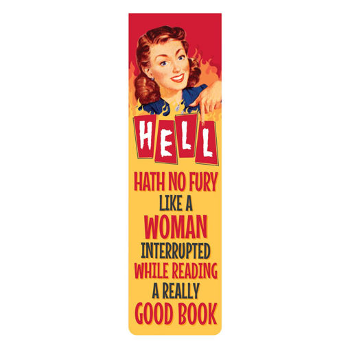 Picture of MAGNETIC BOOKMARK HELL HATH NO FURY LIKE A WOMAN INTER